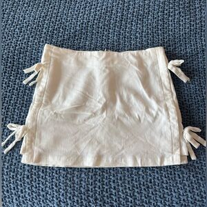 Blue Blush Mini Skirt